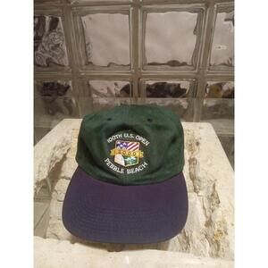 100th US Open Pebble Beach Hat Golf 2000 Strapback Baseball Cap Adjustable